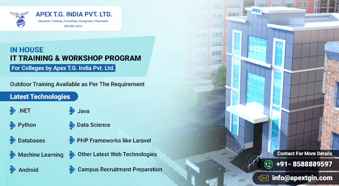 In-House IT Training & Workshop Program for Colleges by Apex T.G. India Pvt. Ltd.