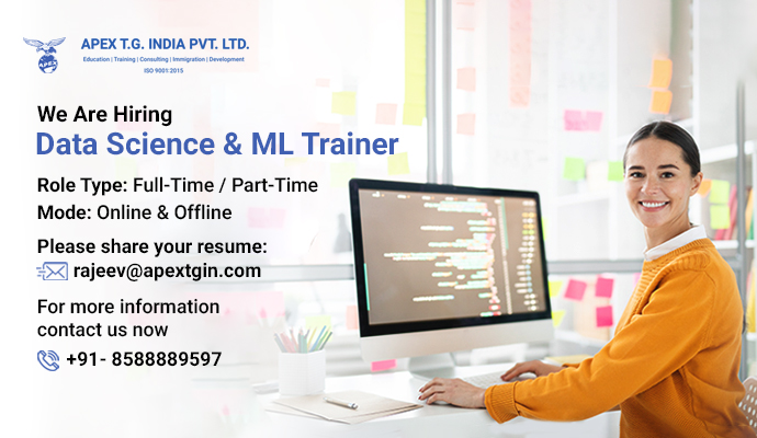  Data Science and Machine Learning Trainer